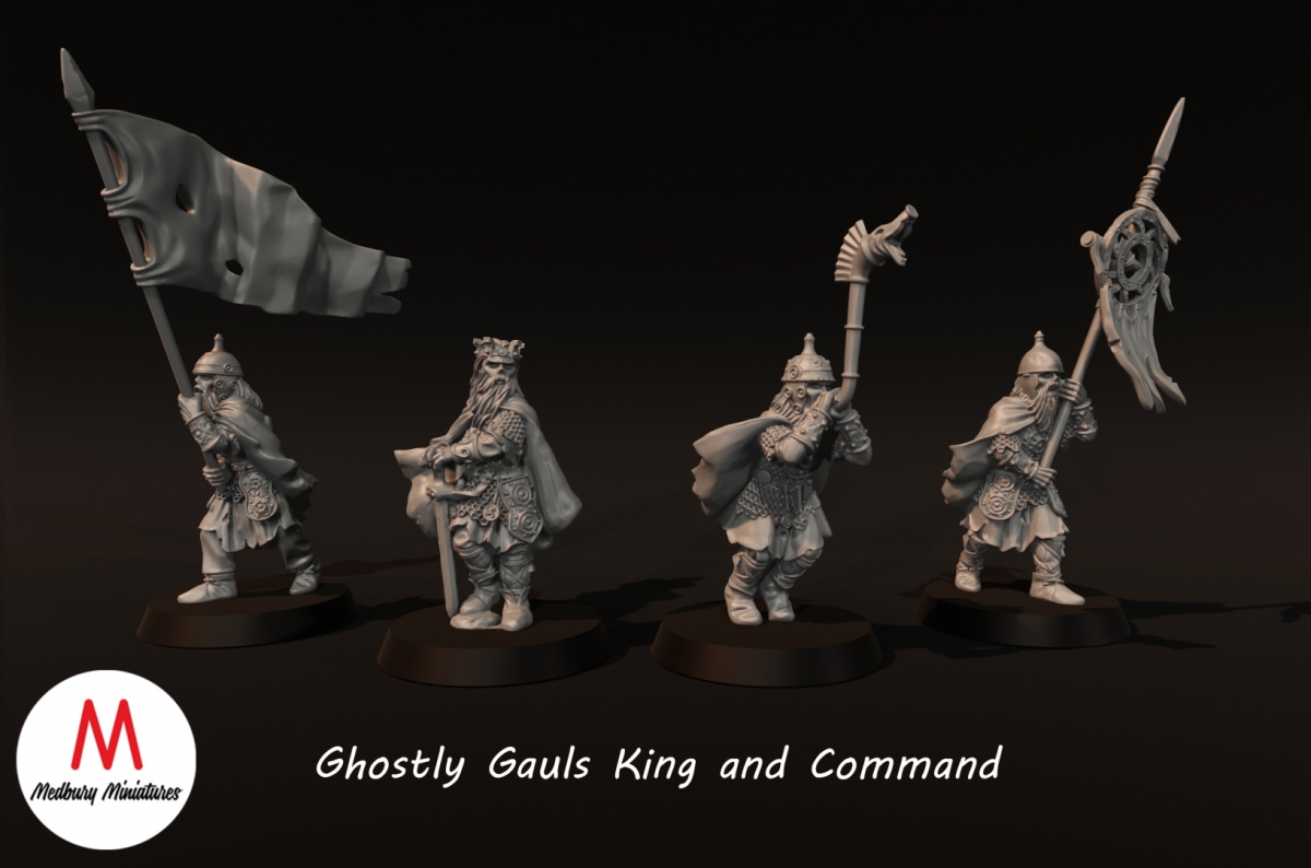 Ghostly Gauls King and Command